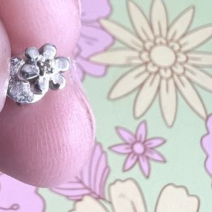 EF Collection Single Stud/White Gold with Diamond Earring